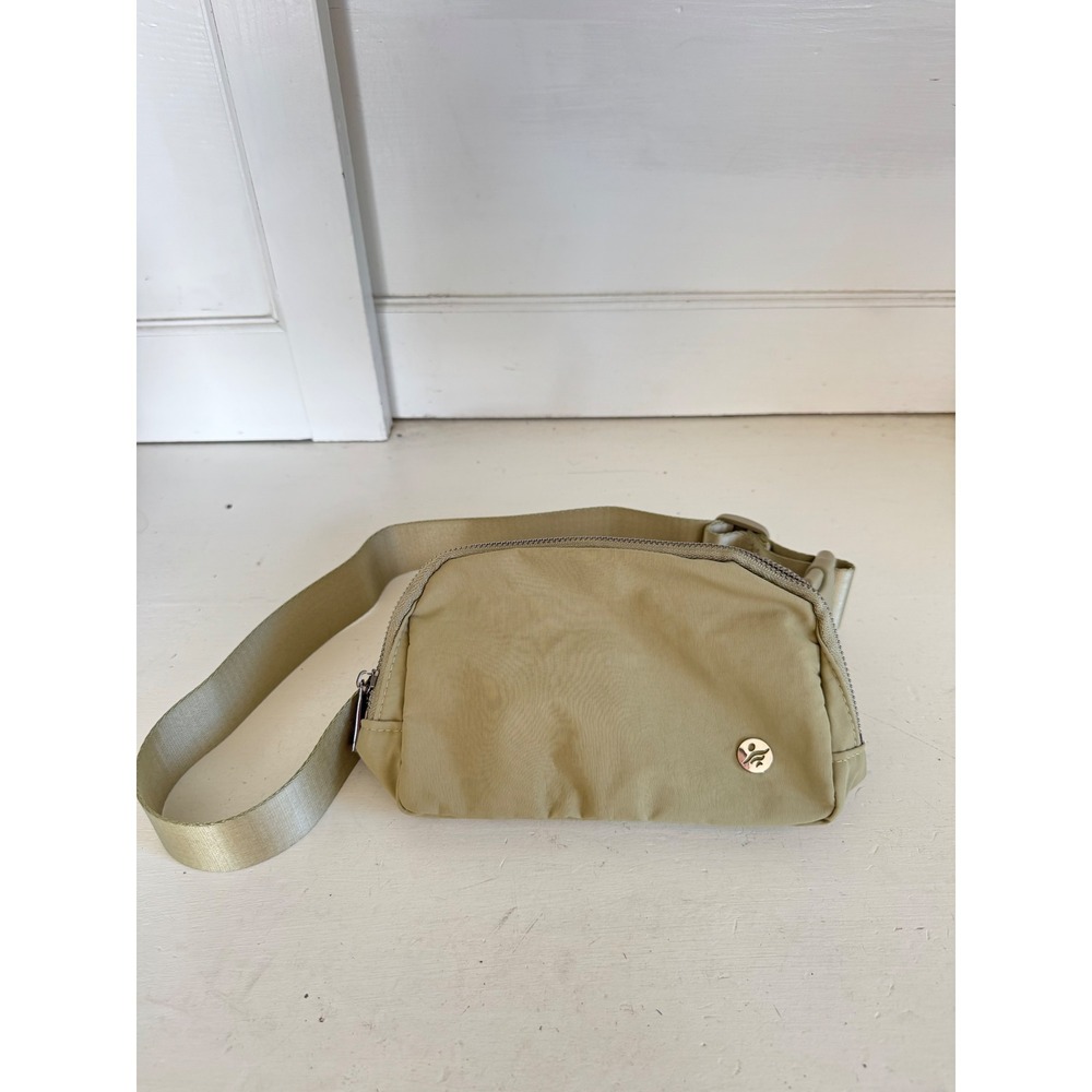 Halara light green nylon belt bag